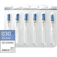 Omni K-Bohrer steril - Packung 6 Stück steril, 25 mm, ISO 030 - 210103