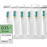 Omni K-Bohrer steril - Packung 6 Stück steril, 25 mm, ISO 035 - 210104