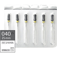 Omni K-Bohrer steril - Packung 6 Stück steril, 25 mm, ISO 040 - 210105