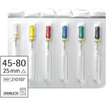 Omni K-Bohrer steril - Sortiment 6 Stück steril, 25 mm, ISO 045-080 - 210107