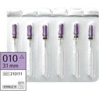 Omni K-Bohrer steril - Packung 6 Stück steril, 31 mm, ISO 010 - 210111