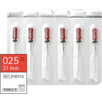 Omni K-Bohrer steril - Packung 6 Stück steril, 31 mm, ISO 025 - 210115