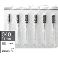 Omni K-Bohrer steril - Packung 6 Stück steril, 31 mm, ISO 040 - 210118