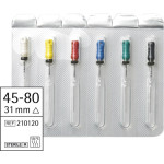 Omni K-Bohrer steril - Sortiment 6 Stück steril, 31 mm, ISO 045-080 - 210120