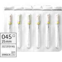 Omni K-Feilen steril - Packung 6 Stück steril, 25 mm, ISO 045 - 210145