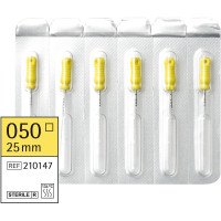 Omni K-Feilen steril - Packung 6 Stück steril, 25 mm, ISO 050 - 210147