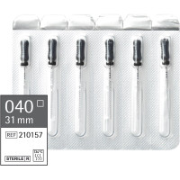 Omni K-Feilen steril - Packung 6 Stück steril, 31 mm, ISO 040 - 210157