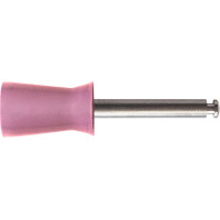 Prophylaxepolierer Smart - Packung 100 Stück pink, weich, latexfrei, 6 Lamellen, RA