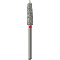 Diamanten 998 - Packung 5 St. rot fein, FG, Figur 508 Konus rund m. Führungsst., 9 mm, 0,7 mm, ISO 023 Diamanten 998 - Packung 5 St. rot fein, FG, Figur 508 Konus rund m. Führungsst., 9 mm, 0,7 mm, ISO 023