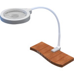 RLL LED Flex 3 - Stück LED Ringlupenleuchte 3 Dioptrien, Flexarm 51 cm - 24996-3