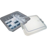 Procedure Tub+ (G), Anyagkád, szürke, pasztell, Műanyag, 1 darab