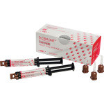 GC G-CEM ONE™ - Nachfüllpackung Twin 2 x 4,6 g Spritze A2, 15 GC Automix Tips regular, 5 GC Automix Endo Tips GC G-CEM ONE™ - Nachfüllpackung Twin 2 x 4,6 g Spritze A2, 15 GC Automix Tips regular, 5 GC Automix Endo Tips