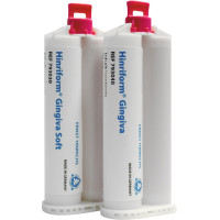 Hinriform® Gingiva - Packung 2 x 50 ml Doppelkartusche, 12 Mischkanülen
