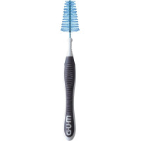 GUM® TRAV-LER® Interdentalbürsten - Nachfüllbeutel 50 Stück Tanne, dunkelgrau, Ø 2,6 mm