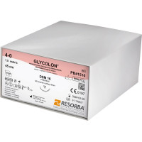 Glycolon® - Packung 24 Stück ungefärbt, 45 cm, DSM 16, USP 4/0