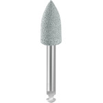 EVE ECOCERAM - Packung 100 Stück hellgrau grob, RA, Figur Flamme, 5 x 10 mm