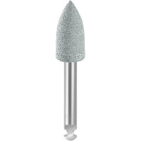 EVE ECOCERAM - Packung 100 Stück hellgrau grob, RA, Figur Flamme, 5 x 10 mm