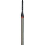 HM-Fräser 289 - Stück schwarz beschichtet, Kreuzverzahnung, rot fein, HP, Figur S289, 8 mm, ISO 016