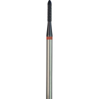 HM-Fräser 289 - Stück schwarz beschichtet, Kreuzverzahnung, rot fein, HP, Figur S289, 8 mm, ISO 016