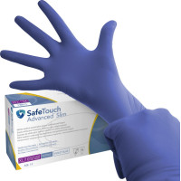 SAFETOUCH® Slim Blue™ - Packung 100 Stück XL