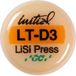 GC Initial™ LiSi Press - Packung 5 x 3 g Rohling D3 LT