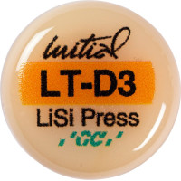 GC Initial™ LiSi Press - Packung 5 x 3 g Rohling D3 LT