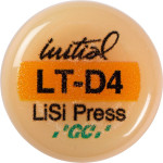 GC Initial™ LiSi Press - Packung 5 x 3 g Rohling D4 LT