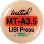 GC Initial™ LiSi Press - Packung 5 x 3 g Rohling A3,5 MT