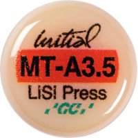 GC Initial™ LiSi Press - Packung 5 x 3 g Rohling A3,5 MT