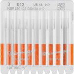 Stahlbohrer 3, acél-fúró, ISO 012, HP, 10 darab