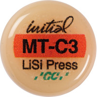 GC Initial™ LiSi Press - Packung 5 x 3 g Rohling C3 MT