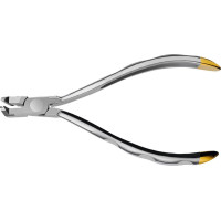 Kieferorthopädie-Zangen - Stück Distalschneider OLS-1114-S,  12 cm, mit Fangvorrichtung bündig schneidend