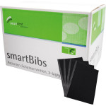 smartBibs - Karton 500 Stück schwarz - 211438