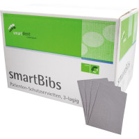 smartBibs - Karton 500 Stück grau - 211439