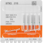 Diamanten 879 Packung 5 Diamanten grün ISO 016, FG