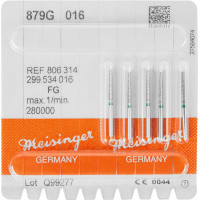 Diamanten 879 Packung 5 Diamanten grün ISO 016, FG