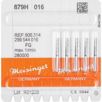 Diamanten 879, gyémántcsiszoló, fekete, ISO 016, FG, 5 darab