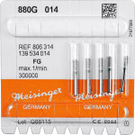 Diamanten 880, gyémántcsiszoló, zöld, ISO 014, FG, 5 darab