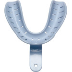 Abdrucklöffel - Packung 12 Stück UK , mittel 9,  unbezahnt - 118209