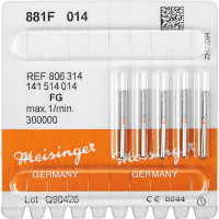Diamanten 881 Packung 5 Diamanten piros, ISO 014, FG