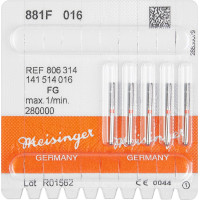 Diamanten 881 Packung 5 Diamanten piros, ISO 016, FG