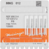 Diamanten 886 Packung 5 Diamanten grün ISO 012, FG