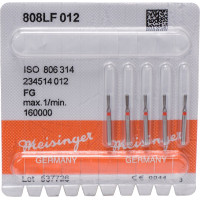 Diamanten 808L, gyémántcsiszoló, piros, ISO 012, FG, 5 darab