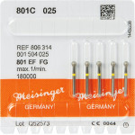 Diamanten 801 Packung 5 darab, gelb ISO 025, FG