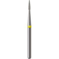 Diamanten 889 - Packung 5 Stück gelb superfein, FG, Figur 540 Flamme, 4 mm, ISO 010 Diamanten 889 - Packung 5 Stück gelb superfein, FG, Figur 540 Flamme, 4 mm, ISO 010