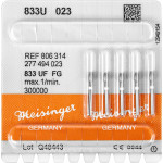 Diamanten 833, gyémántcsiszoló, fehér, ISO 023, FG, 5 darab