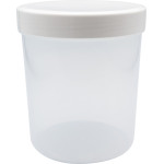 Schraubdose PP - Stück für 625 ml, transparent - 212253
