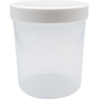 Schraubdose PP - Stück für 625 ml, transparent - 212253