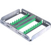 EASY-CLIP - 1 db, Tray mit Silikoneinsatz kék, für 10 Instrumente - PN182910-2
