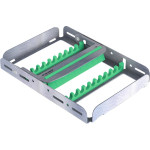 EASY-CLIP - 1 db, Tray mit Silikoneinsatz lila, für 5 Instrumente - PN182900-13